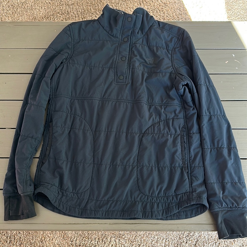 North face mountain sweatshirt quarter snap